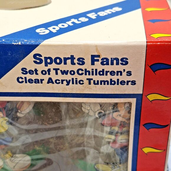 Vintage Disney’s Selandia Designs Sports Fans Childrens Tumblers Collectible - Picture 3 of 12